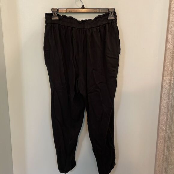 LC Lauren Conrad black paper bag pants - Picture 5 of 7